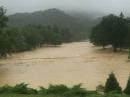 Washed out: The golf course at the Greenbrier resort. The flooding caused the cancellation of a PGA Tour event in July. [Courtesy of Greenbrier resort]